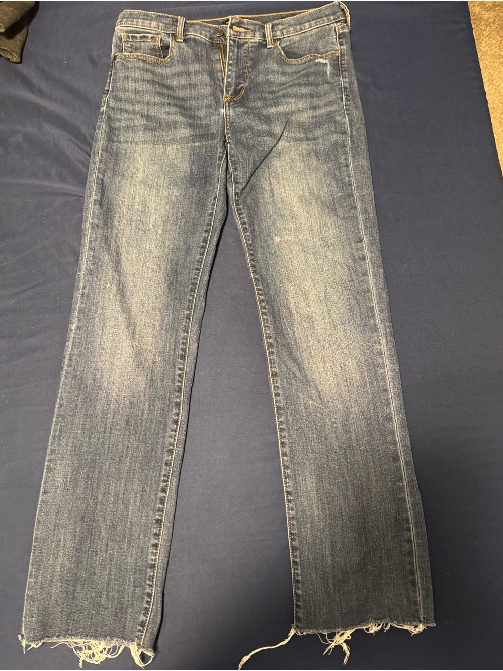 Banana Republic Medium Wash Straight-Leg Jeans